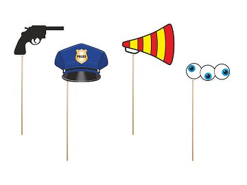 Props on a sick Police Officer (1 pkt / 4 pc.)