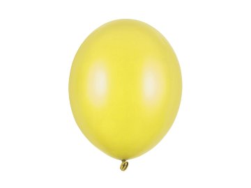 Ballons 30 cm, Zeste de citron métallique (1 pqt. / 10 pc.)