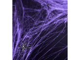 Toile d'araignée d'Halloween, violette, 60g