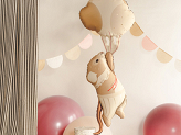 Foil balloon Mouse with balloons, 44x104 cm, mix