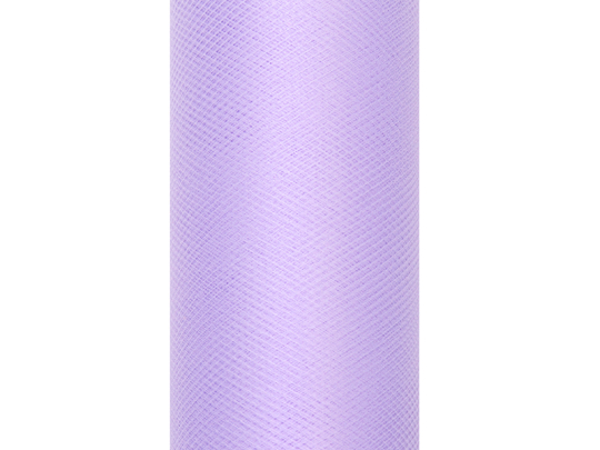 Tiul gładki, liliowy, 0,3 x 9m
