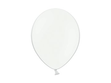 Balony 27cm, Pastel White (1 op. / 100 szt.)