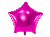 Ballon Mylar Star, 48cm, rose foncé