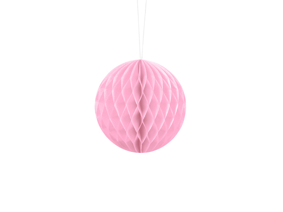 Kula bibułowa, j. różowy, 10cm