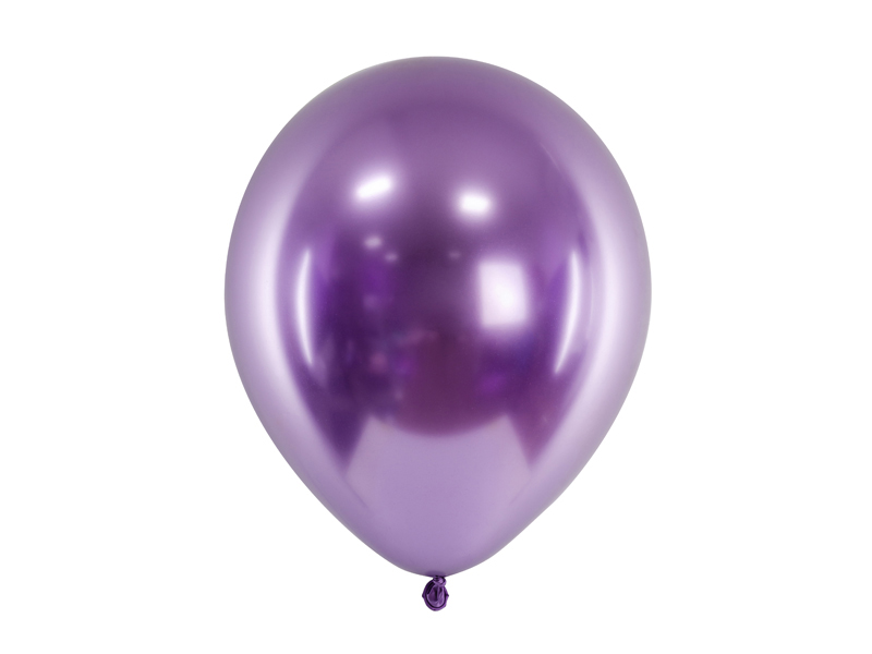 Latexballong Glossy – violett – 30 cm