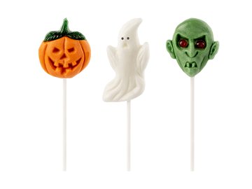 Sucettes Halloween Boo!, 25g, mix (1 pqt. / 25 pc.)