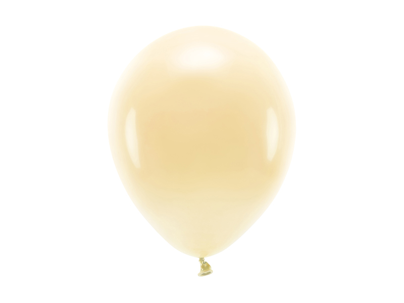 Latexballong ECO – pastell – ljus persika – 26 cm – 10-pack