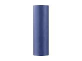 Satin lisse, bleu foncé, 0.16 x 9m (1 pc. / 9 m.l.)