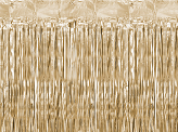 Party curtain, gold, 90x250cm