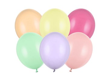 Strong Balloons 27cm, Pastel Mix (1 pkt / 10 pc.)