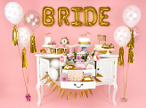 Ballons 30cm, Bride to be, Crystal Clear (1 VPE / 6 Stk.)