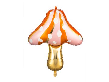 Folienballon Pilz, 66x75cm, Mix