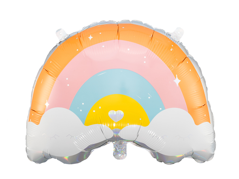 Folieballong – mix – 55x40 cm