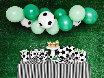 Set de décorations de fête - Football, mélange (1 pqt. / 60 pc.)