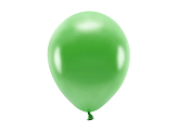 Ballons Eco 26 cm métallisés, herbe verte (1 pqt. / 100 pc.)