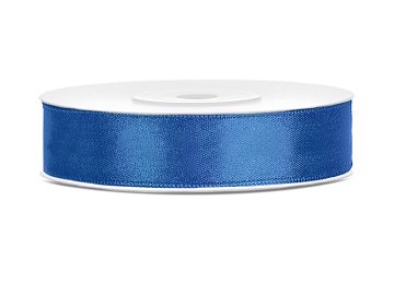 Satin Ribbon, royal blue, 12mm/25m (1 pc. / 25 lm)