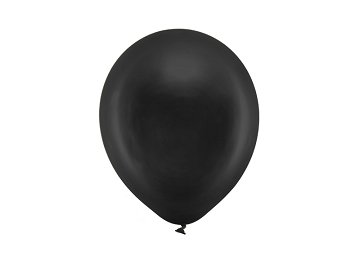 Rainbow Ballons 23cm, metallisiert, schwarz (1 VPE / 10 Stk.)