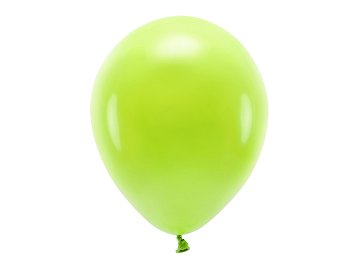 Balony Eco 30cm pastelowe, zielone jabłuszko (1 op. / 10 szt.)