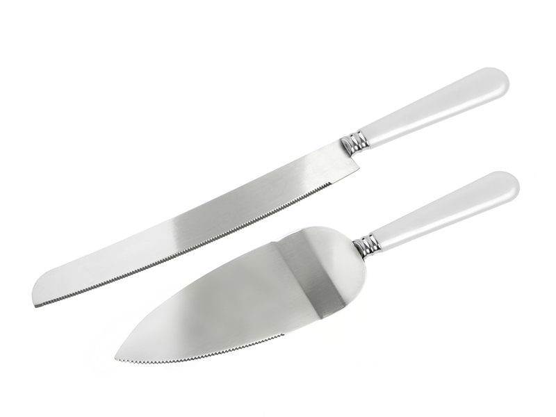 Tårtserveringsset – kniv och spade – 2-pack