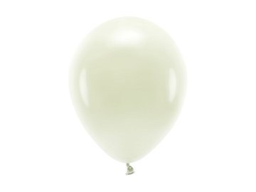 Ballons Eco 26 cm crème pastel (1 pqt. / 100 pc.)