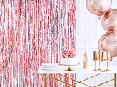 Party curtain, rose gold, 90x250cm
