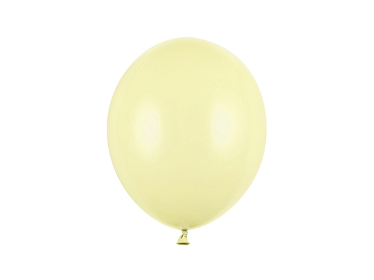 Balony Strong 27cm, Pastel Light Yellow (1 op. / 100 szt.)