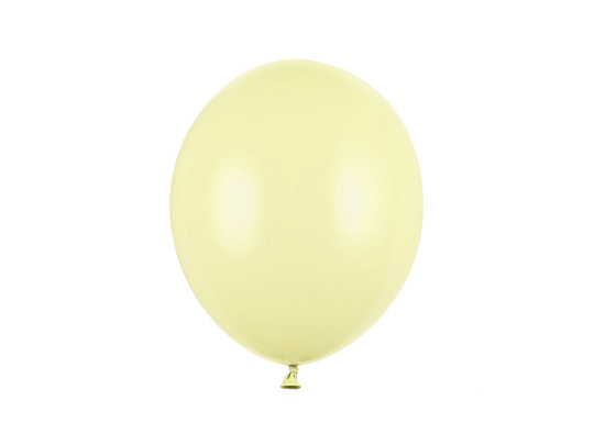 Strong Balloons 27cm, Pastel Light Yellow (1 pkt / 100 pc.)