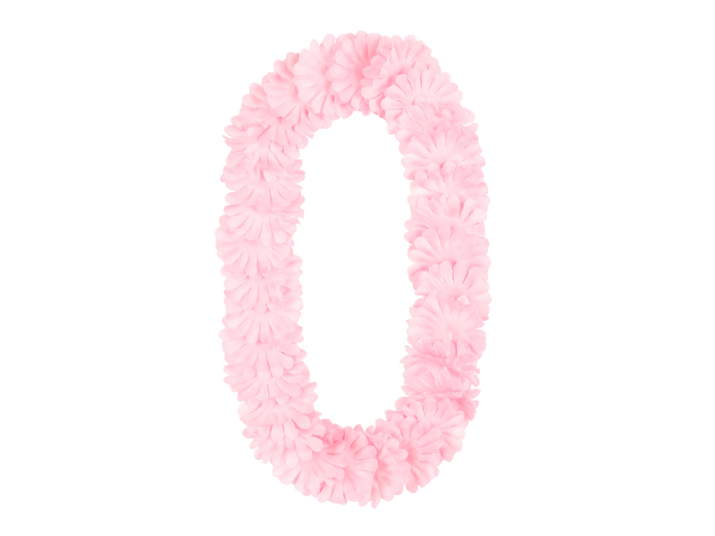 Hawaiihalsband – ljusrosa – 1.2 m
