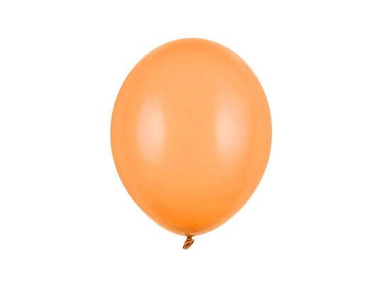 Ballons 27cm, Pastel Vif. Orange (1 pqt. / 10 pc.)