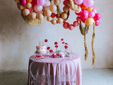 Linking balloons, 33 cm, nude (1 pkt / 20 pc.)