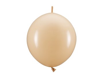 Balony z łącznikiem, 33 cm, nude (1 op. / 20 szt.)