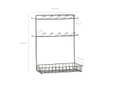 Metal Display Unit with Basket without Filling