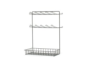 Metal Display Unit with Basket without Filling