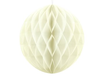 Honeycomb Ball, light cream, 40cm
