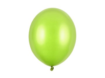 Strong Balloons 30cm, Metallic Lime Green (1 pkt / 10 pc.)