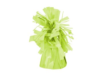 Ciężarek do balonów, foliowy, jasny zielony (1 op. / 4 szt.)