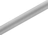 Satyna gładka, srebrny, 0,36 x 9m (1 szt. / 9 mb.)