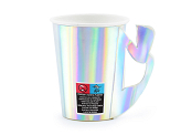 Paper cups Mermaid, iridescent, 220ml (1 pkt / 6 pc.)