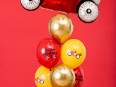Ballons 30 cm, Happy Birthday, mélange (1 pqt. / 6 pc.)