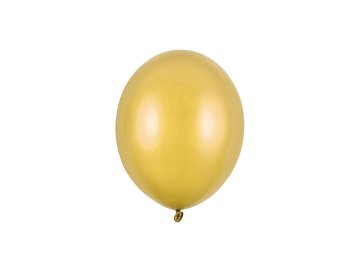 Strong Balloons 12cm, Metallic Gold (1 pkt / 100 pc.)