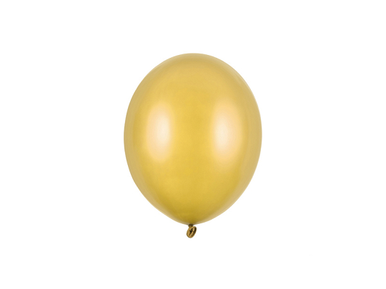 Ballons Strong 12cm, Or métallique (1 pqt. / 100 pc.)