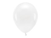 Ballons Eco 30 cm blanc pastel, (1 pqt. / 10 pc.)