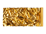 Dekorative metallische Folie, gold-silber, 0,5x25 m