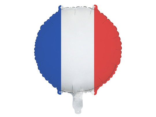 Folienballon Flagge Frankreich, 35 cm, Mix