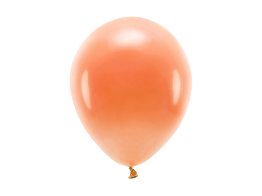 Ballons Eco 26 cm orange pastel (1 pqt. / 100 pc.)