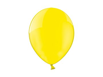 Balony 27cm, Crystal Yellow (1 op. / 100 szt.)