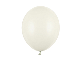 Ballons 30 cm, Crème pâle pastel (1 pqt. / 10 pc.)