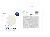 Ballons 30 cm, Crème pâle pastel (1 pqt. / 10 pc.)