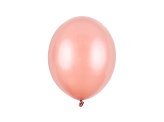 Balony Strong 27cm, Metallic Rose Gold (1 op. / 50 szt.)