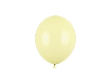Ballon Strong 12cm, Pastel jaune clair (1 pqt. / 100 pc.)